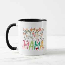 Mama-Blumengarten-Tasse Tasse