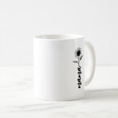 Mama-Blumengeschenk Kaffeetasse (VorderseiteRechts)