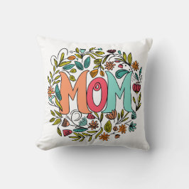 Mama Blumenkissen Kissen