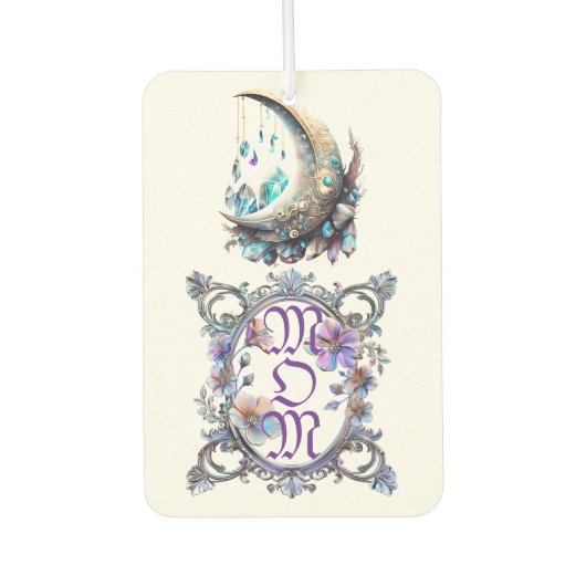 Mama Blumenrahmen Autolufterfrischer (Vorderseite)