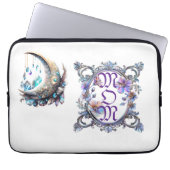 Mama Blumenrahmen Laptopschutzhülle (Vorderseite)