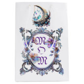 Mama Blumenrahmen Mittlere Geschenktüte (Vorderseite)