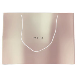MAMA Blush Pearly Minimal Geschenk Große Geschenktüte