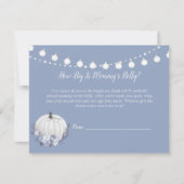 Mama Bly Size Baby Duschspiel Einladung (Vorderseite)