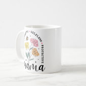 Mama Boho Blume Mama Kaffeetasse (Vorderseite Links)