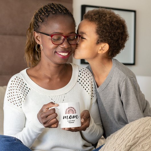 Mama Boho Regenbogen Kaffeetasse