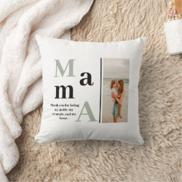 Mama Bold Keepake Pillow - Benutzerdefiniertes Fot Kissen