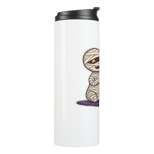 Mama Boo-Boo Krankenschwester Katze zum Retten! Cl Thermosbecher (Nach links gedreht)