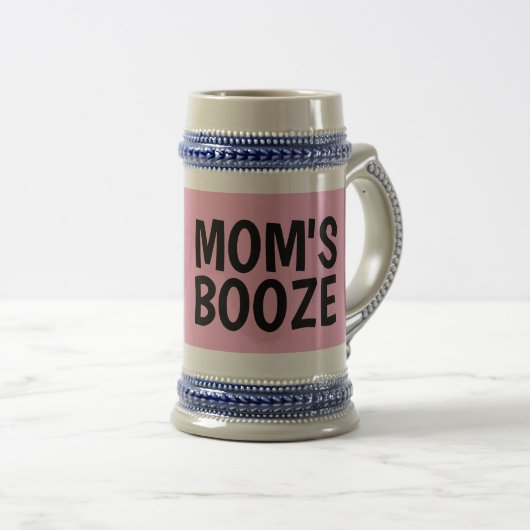 MAMA BOOZE BIENSTEIN BIERGLAS (VorderseiteRechts)