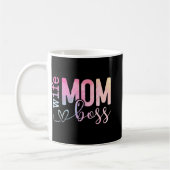 Mama Boss Funny Mothers Day Kaffeetasse (Links)
