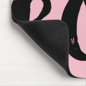 MAMA BOSS Moderne Typografie Script Trendy Chic Mousepad (Ecke)