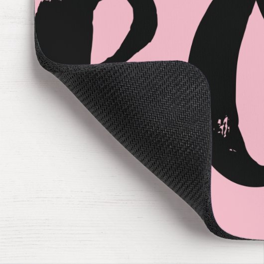 MAMA BOSS Moderne Typografie Script Trendy Chic Mousepad (Ecke)