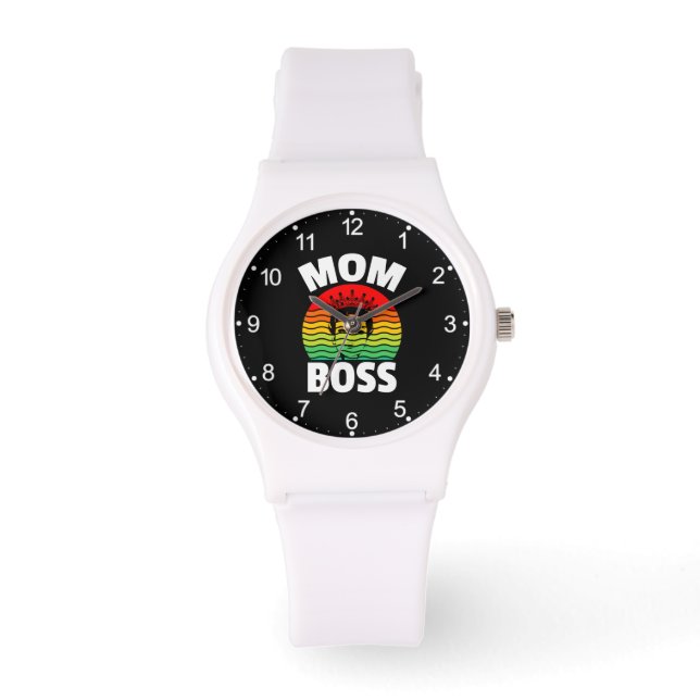 Mama Boss Muttertagsgeschenk-66620 Armbanduhr (Vorderseite)
