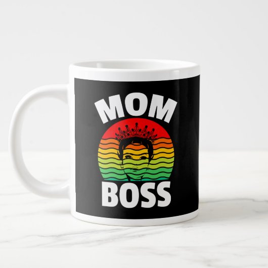 Mama Boss Muttertagsgeschenk-66620 Jumbo-Tasse (Links)