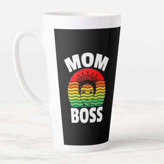 Mama Boss Muttertagsgeschenk-66620 Milchtasse (Links)