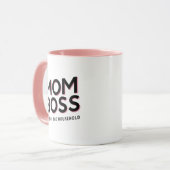 Mama Boss Tasse (Vorderseite Links)