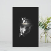 Mama Boston Terrier Dog Lover Geschenk Mutter Vate Briefpapier (Stehend Vorderseite)