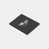 Mama Boston Terrier Dog Lover Geschenk Mutter Vate Post-it Klebezettel (angewinkelt)