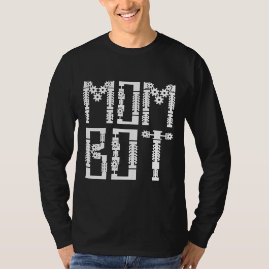 Mama Bot Robotics AI Engineer T-Shirt (Vorderseite)