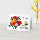 Mama Bouquet Birthday Karte (Gelbe Blume)