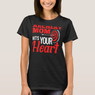 Mama Bow Arrow Game Mother Quote Arch Spread T-Shirt