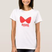 Mama Bow T-Shirt (Vorderseite)