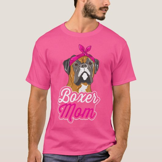 Mama Boxer T-Shirt (Vorderseite)