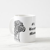 Mama-Boxer-Tasse des Boxer-#1 Kaffeetasse (Vorderseite Links)