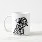 Mama-Boxer-Tasse des Boxer-#1 Kaffeetasse (Links)
