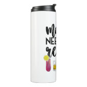 Mama braucht eine Nachfüllung Thermosbecher (Nach links gedreht)