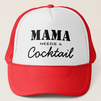 Mama braucht einen Cocktail Truckerkappe