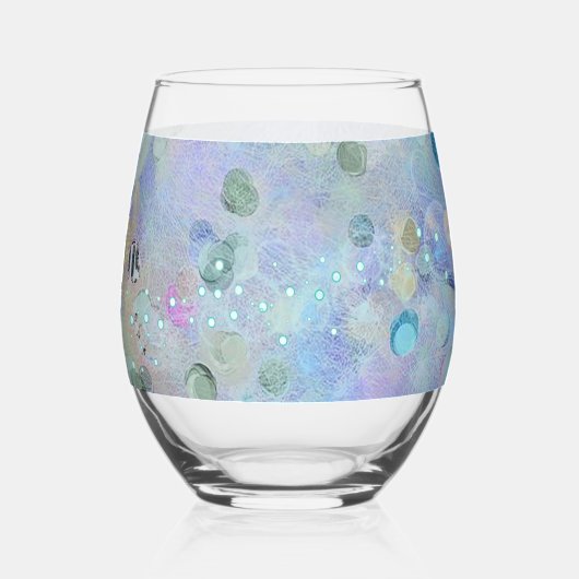 Mama braucht etwas Wein Single Weinglas Weinglas Ohne Stiel (Rückseite)