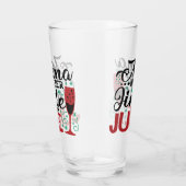 Mama braucht ihren Jingle Juice | XMAS Drinks Spaß Glas (Rechts)