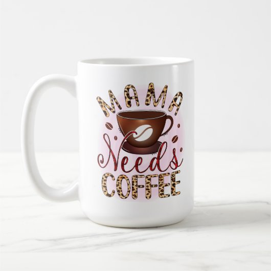 Mama braucht Kaffee Kaffeetasse (Links)