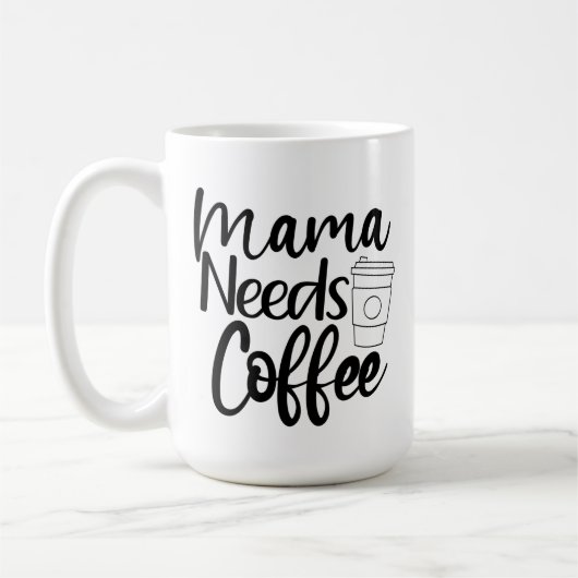 Mama braucht Kaffee Kaffeetasse (Links)