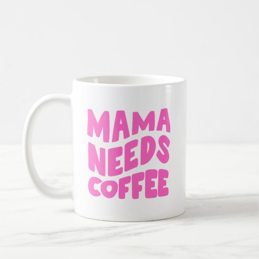 Mama braucht Kaffee Kaffeetasse (Links)