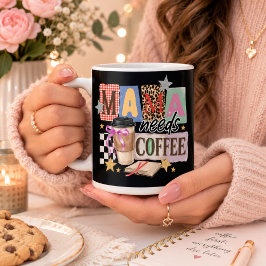 Mama braucht Kaffee Mama Wertschätzung Kaffeetasse