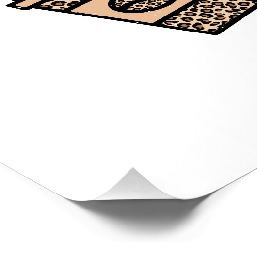 Mama braucht Kaffee Poster (Ecke)