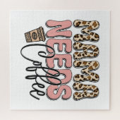 Mama braucht Kaffee Puzzle (Horizontal)