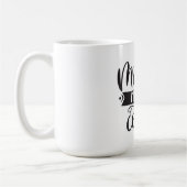 Mama braucht Kaffee-Tasse Kaffeetasse (Links)