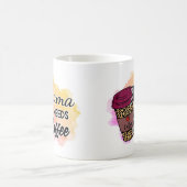 Mama braucht Kaffee-Tasse Kaffeetasse (Mittel)