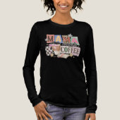 Mama braucht Kaffee Tri-Blend Shirt (Vorderseite)