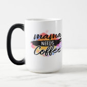 Mama braucht Kaffee Verwandlungstasse (Links)