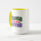 Mama Braucht Kaffeetasse (Vorderseite Links)