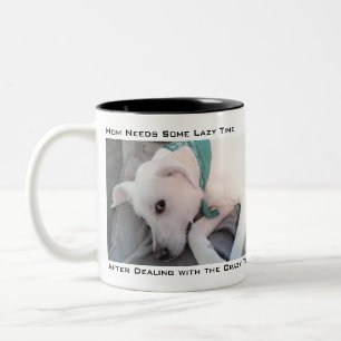 Mama braucht mancher nicht tun, wenn Niedlicher we Zweifarbige Tasse