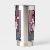 Mama braucht Platz Thermobecher (Rechts)