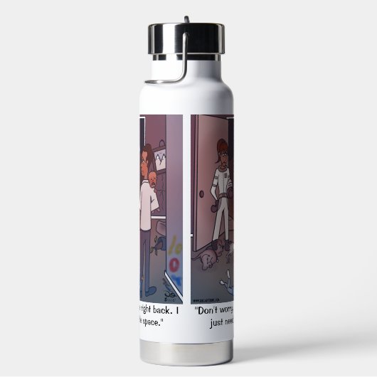 Mama braucht Platz Trinkflasche (rechts)