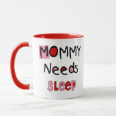 Mama Braucht Schlaf Kaffeetasse (Links)