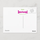 Mama Breastaurant Postkarte (Rückseite)