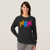 Mama Brick Builder blockt Master Builder T-Shirt (Vorne ganz)
